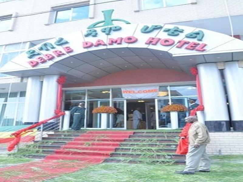Debredamo Hotel Addis Ababa Exteriör bild